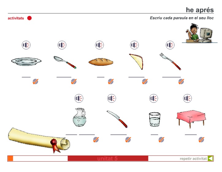 Els àpats | Recurso educativo 39922