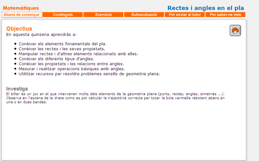 Rectes i angles en el pla | Recurso educativo 34438