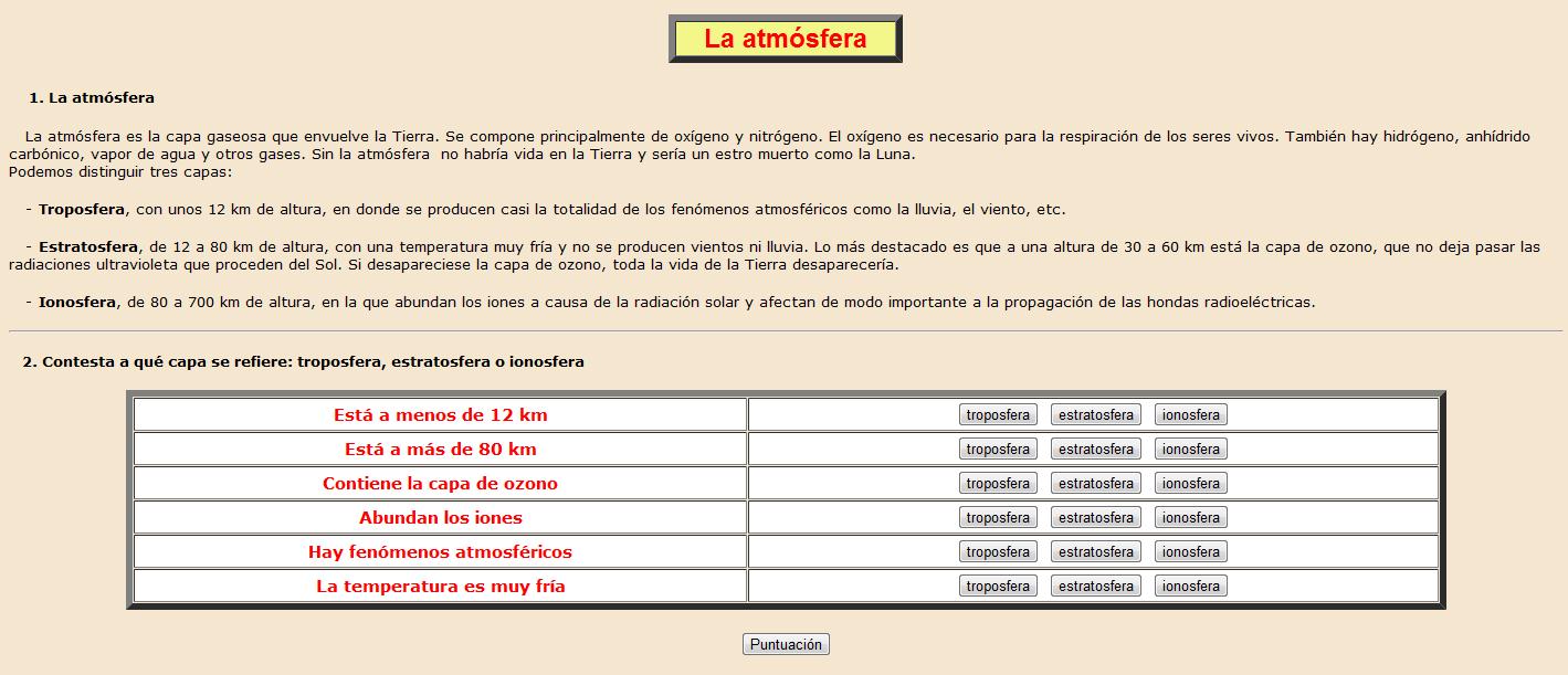 La atmósfera | Recurso educativo 37233