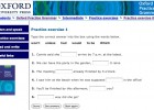 Oxford Practice Grammar Intermediate: practice exercise 1 | Recurso educativo 40426