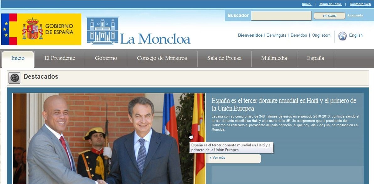 La Moncloa | Recurso educativo 42421