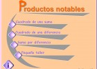 Productos notables | Recurso educativo 42974