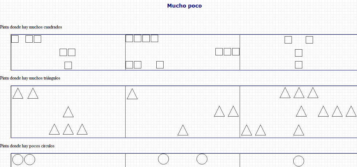 Mucho y poco | Recurso educativo 43205