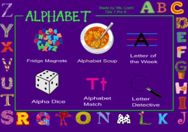 Alphabet games | Recurso educativo 46069