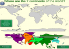 Continents of the world | Recurso educativo 46625