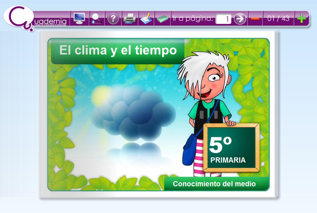 El clima y el tiempo | Recurso educativo 47129