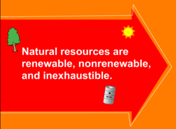 Natural resource | Recurso educativo 47386