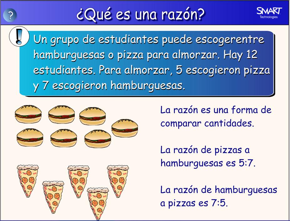 Razones y proporción | Recurso educativo 48967