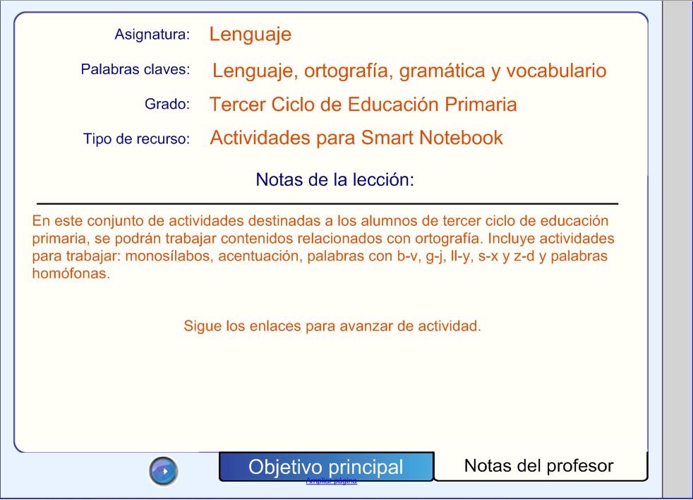 Actividades de ortografía | Recurso educativo 49197