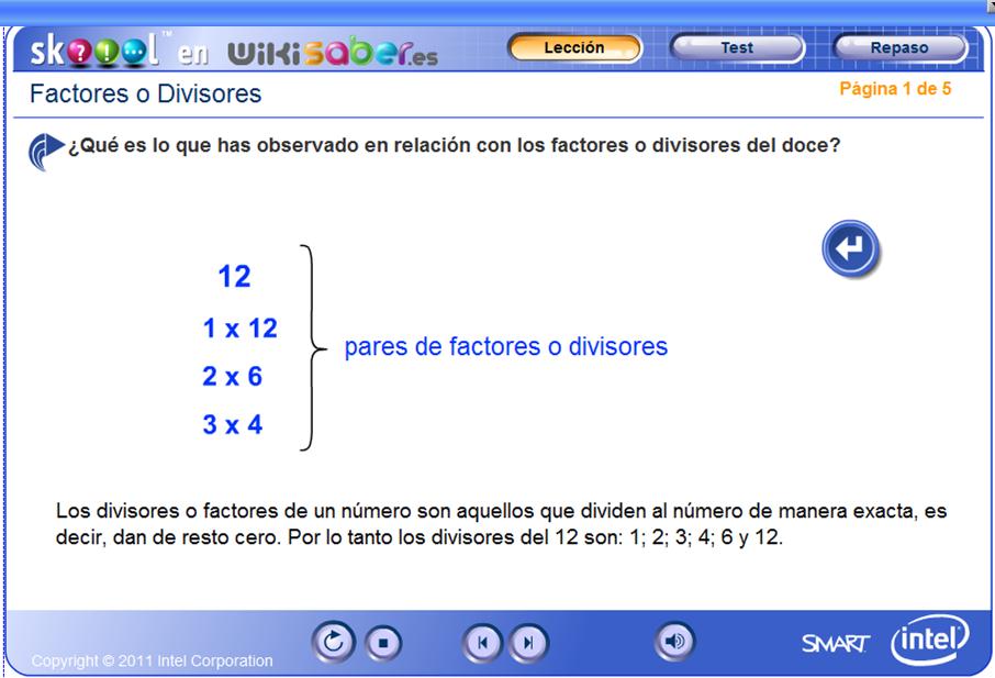 Factores | Recurso educativo 49244