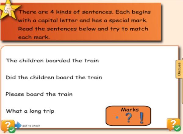 Four types of sentences | Recurso educativo 49991