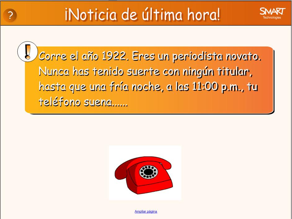 Noticias de última hora | Recurso educativo 50684