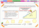 Áreas y perímetros | Recurso educativo 21530