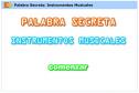 Palabra secreta: instrumentos musicales | Recurso educativo 29114