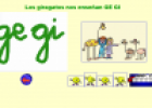 El Zoo de las Letras: ge, gi | Recurso educativo 30085