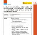 Lectura matemática (1) | Recurso educativo 31062