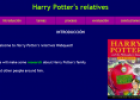 Webquest: Harry Potter's relatives | Recurso educativo 9672