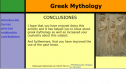 Webquest: Greek Mythology | Recurso educativo 9676