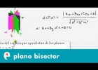 Plano bisector (ejercicio) | Recurso educativo 109344