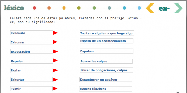 El prefijo latino ex- | Recurso educativo 675507