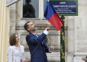 Los reyes homenajean a los republicanos de 'La Nueve' que liberaron París | Recurso educativo 729523