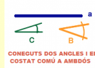 Construcció d'un triangle | Recurso educativo 730000