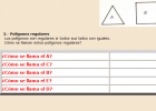 Área de polígonos regulares. | Recurso educativo 742146