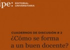 Cuadernos de Discusión: ¿Cómo se forma a un buen docente? en PDF - | Recurso educativo 751190